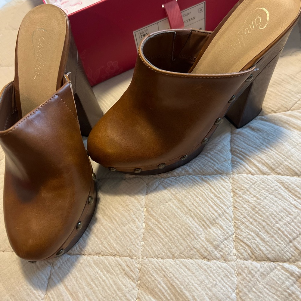 Candie's Brown Women's Clogs